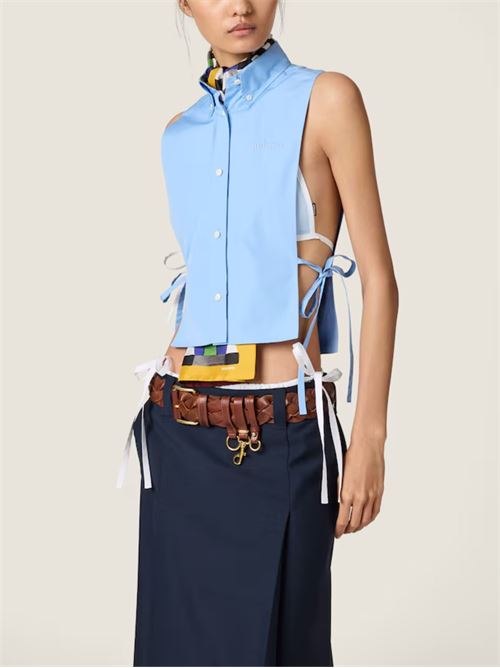 Camicia Poplin MIU MIU | MK202419SEF0076